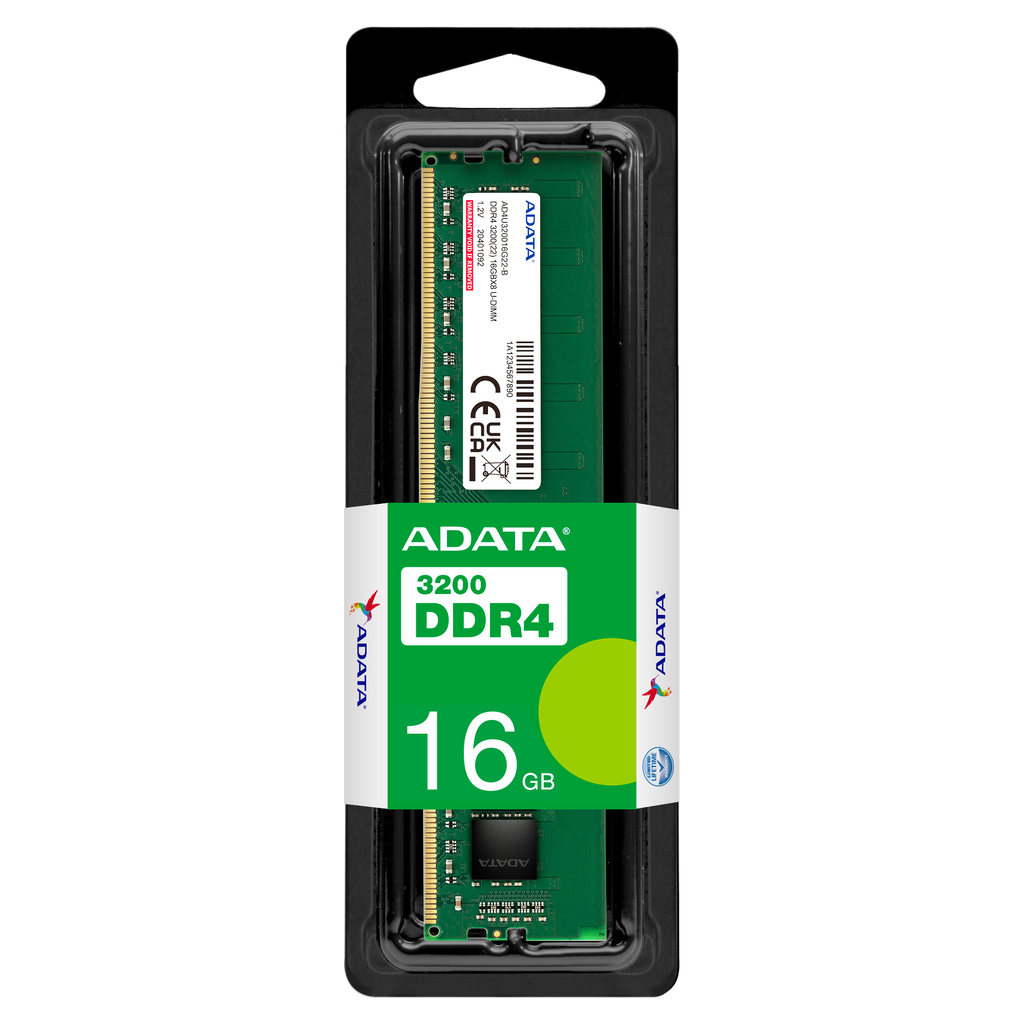 ADATA 16GB Premier AD4U320016G22-SGN DDR4 3200MHz Memory (RM-AD4F16S)