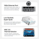 BEELINK BL/SER10 MAX (64G+1T SYSTEM) Mini PC (AMD Ryzen AI 9 HX 470 / 64GB DDR5 5600MT/s / 1TB SSD / Windows 11 Pro) CS-BSER10A