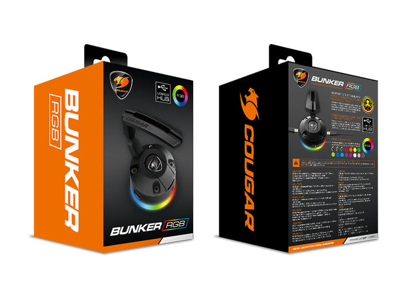 Cougar RGB Mouse Bungee with USB Hub 