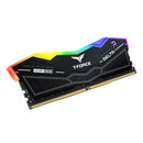 TEAMGROUP 64GB Kit (2x32GB) T-Force Delta RGB D5 Black 黑色 DDR5 6000MHz CL28 Memory FF3D564G6000HC38GDC01 (RM-DR5B64B)