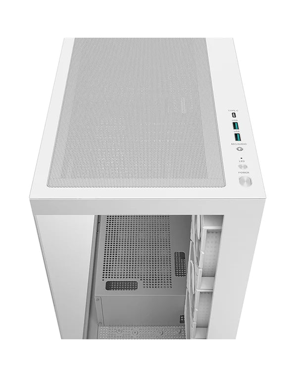 DeepCool CG580 4F White 白色 ATX Case (預裝 4把 ARGB 風扇) (CA-CG584FW)