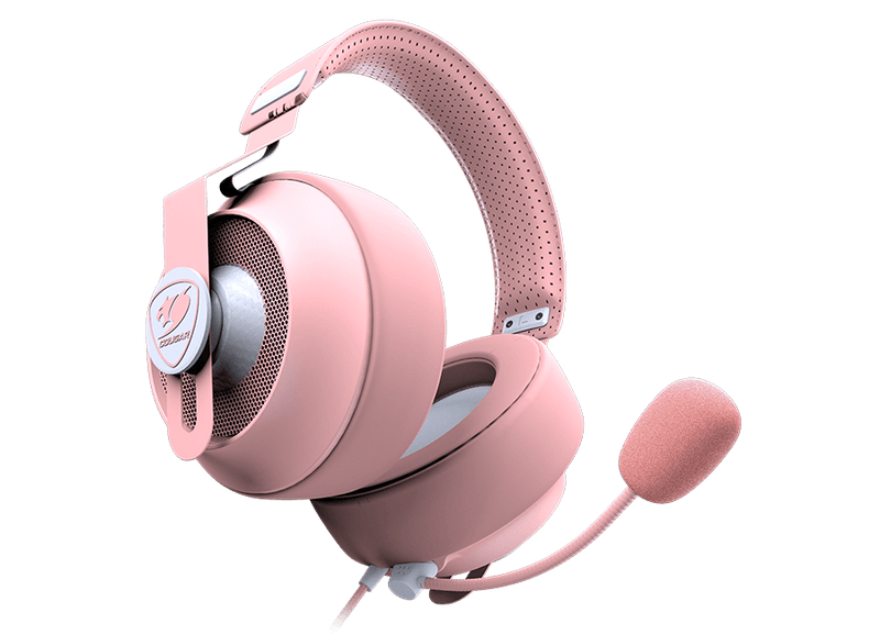 Cougar PHONTUM-S-PINK Headset 電競遊戲耳機麥克風 (粉紅色)