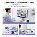 GMKtec EVO-X1 PRO (64G+1T SYSTEM) Mini PC (AMD Ryzen AI 9 HX 470 / 64GB LPDDR5X / 1TB SSD / Windows 11 Pro) CS-GEVOX1P