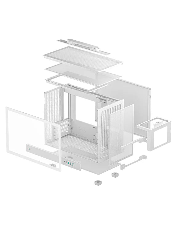 DeepCool CH160 PLUS White 白色 Ultra-Portable MATX Case (CA-CH160PW)