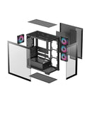 DeepCool CG580 4F Black 黑色 ATX Case (預裝 4把 ARGB 風扇) (CA-CG584F)