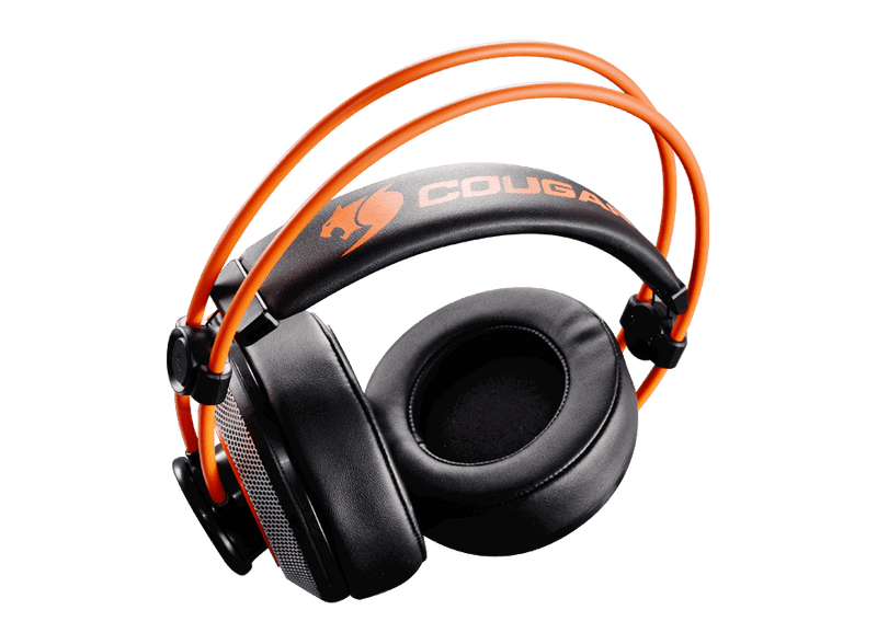 Cougar IMMERSA Headset 電競遊戲耳機麥克風 (黑紅色)