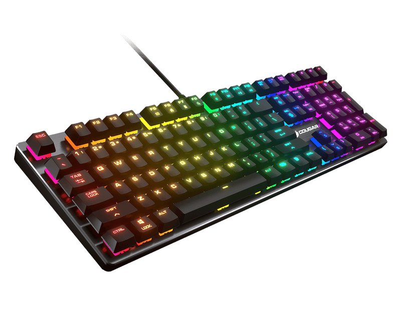 Cougar Vantar MX Mechanical Gaming Keyboard (Red Switch) (pink) RGB mechanical keyboard (red switch) 