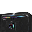 LIAN LI HydroShift II LCD-C 360CL Black 黑色 360mm Liquid CPU Cooler (GHS2LCD36RB)