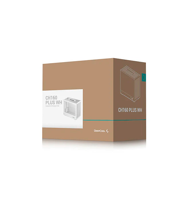DeepCool CH160 PLUS White 白色 Ultra-Portable MATX Case (CA-CH160PW)