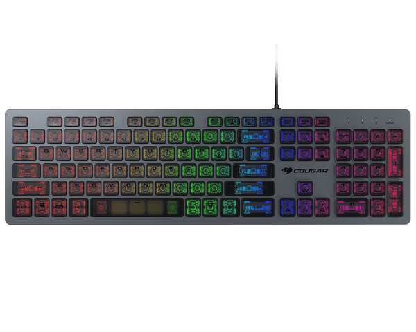 Cougar Vantar AX Aluminum RGB Scissor-Switch all-aluminum CNC scissor-foot RGB keyboard 