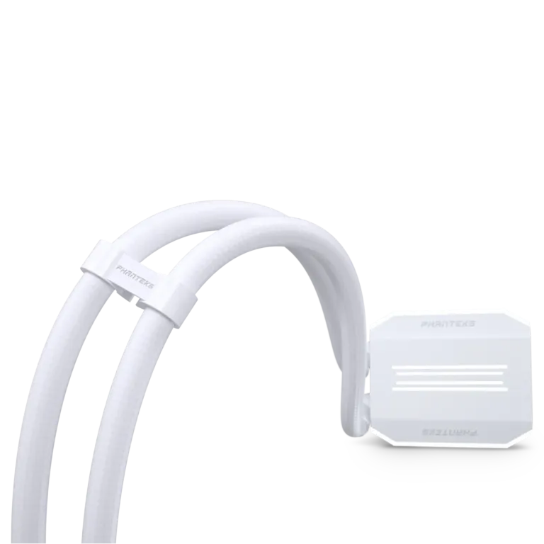 Phanteks Glacier One 420D30 X2 D-RGB AIO Liquid CPU Cooler - WHITE (PH-GO420D30_DWT02)