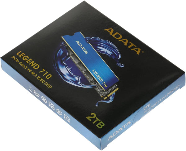 ADATA 2TB LEGEND 710 ALEG-710-2TCS M.2 2280 PCIe Gen3 x4 SSD