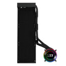 LIAN LI HydroShift II LCD-C 360N Black 黑色 360mm FAN-LESS Liquid CPU Cooler (GHS2LCD36B) (No Fan, 風扇需另配)