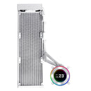 LIAN LI HydroShift II LCD-C 360N White 白色 360mm FAN-LESS Liquid CPU Cooler (GHS2LCD36W) (No Fan, 風扇需另配)