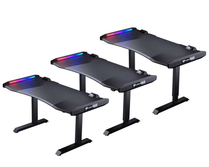 Cougar Mars Dual-Side RGB Lighting Effects Gaming Desk (Direct Delivery from Agent) (Installation Included) 