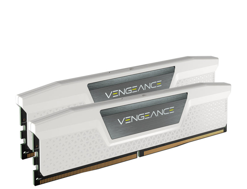 CORSAIR 64GB Kit (2x32GB) VENGEANCE White 白色 CMK64GX5M2B5200C40W DDR5 5200MHz Memory