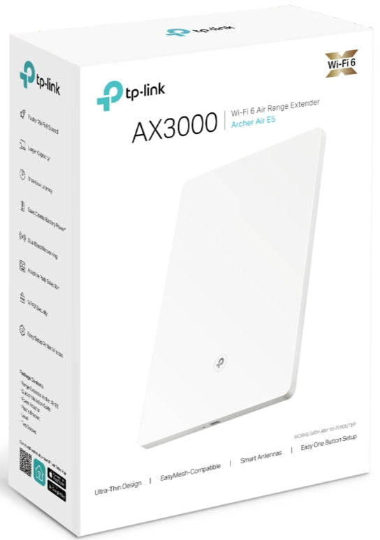 TP-Link Archer Air E5 AX3000 Wi-Fi 6 Air Range Extender