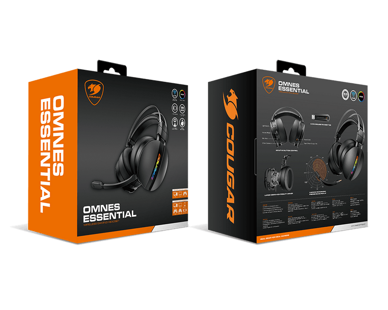 Cougar OMNES ESSENTIAL Wireless Gaming Headset Microphone 