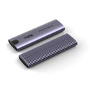 NETAC WH51 M.2 NVMe/SATA to TypeC USB 3.1 Gen2 Aluminum External SSD Enclosure NT07WH51-32C2