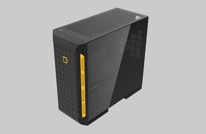 Geometric Future MODEL 6 Dali Tempered Glass ATX Case