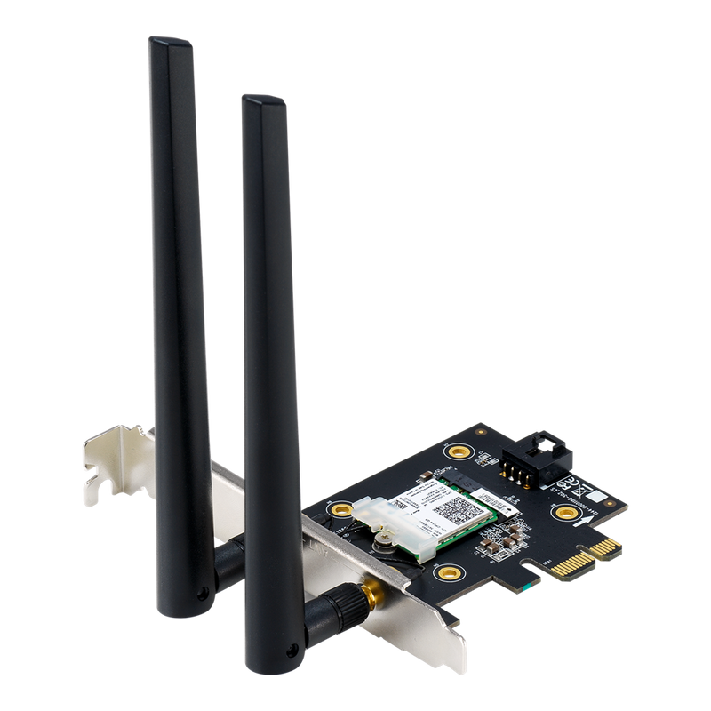 ASUS PCE-AX3000 AX3000 Dual Band PCI-E (WiFi 6 + Bluetooth 5.0) Wi-Fi Adapter (NE-APAX30K) 無線網絡接收卡