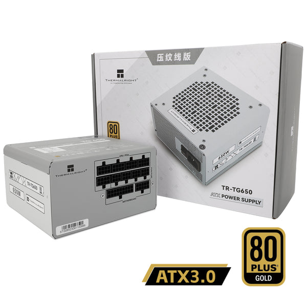 Thermalright 650W TG650 White 白色 80Plus Gold Full Modular Power Supply (TR-TG650-W)