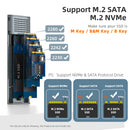 【熱賣中】Maiwo MA-K1689P/Y USB 3.1 Gen 2 10Gbps NVMe SSD Enclosure (ABS)