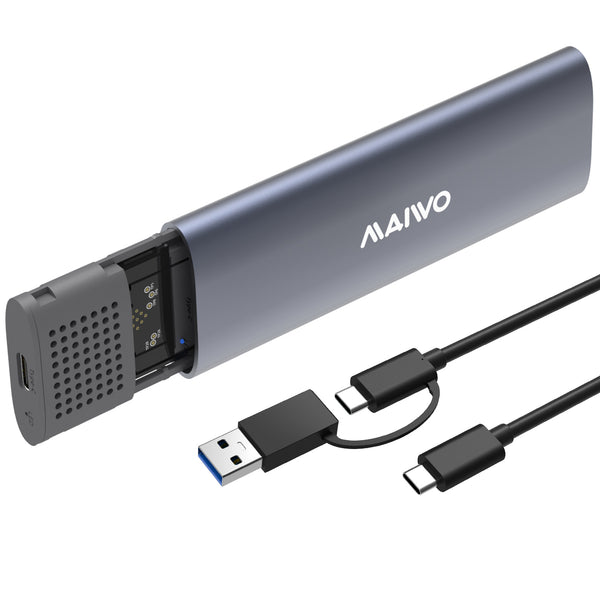 Maiwo MA-K1689/Y USB 3.2 Gen 2 10Gbps NVMe SSD Enclosure (M.2 NVMe/SATA)