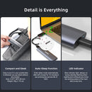 Maiwo MA-K1689/Y USB 3.2 Gen 2 10Gbps NVMe SSD Enclosure (M.2 NVMe/SATA)