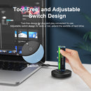 Maiwo MA-K1698P USB3.2 Gen2 10Gbps Type C to M.2 NVMe/SATA SSD Docking (帶散熱片SSD可用)