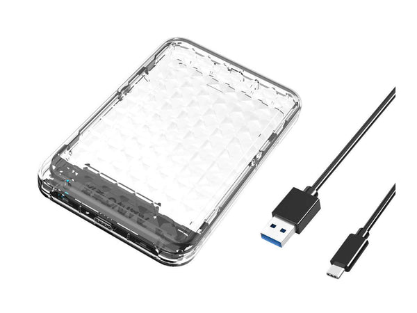Maiwo MA-K2536C Black 2.5" SATA HDD/SSD Enclosure USB3.2 GEN1 Type C