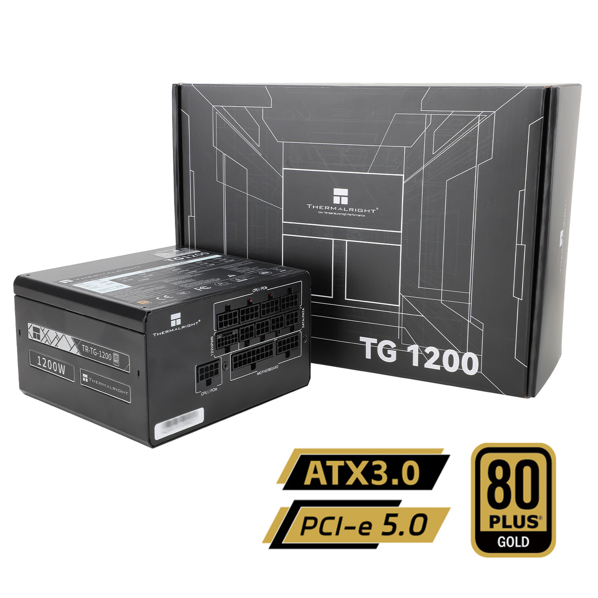 1200W電源ユニットTG1200ホワイト ATX3.0 80PLUS GOLD PC電源 C1200 Gold ATX 3.1 ホワイト PA-2G2BW-JP [1200W /ATX
