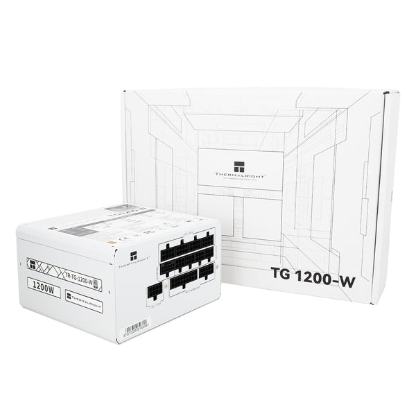 Thermalright 1200W TG1200 White White PCIE 5.0 ATX 3.0 80Plus Gold Full Modular Power Supply