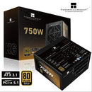 Thermalright 750W KG750 PCIE 5.1 ATX 3.1 80Plus Gold Full Modular Power Supply (TR-KG750)