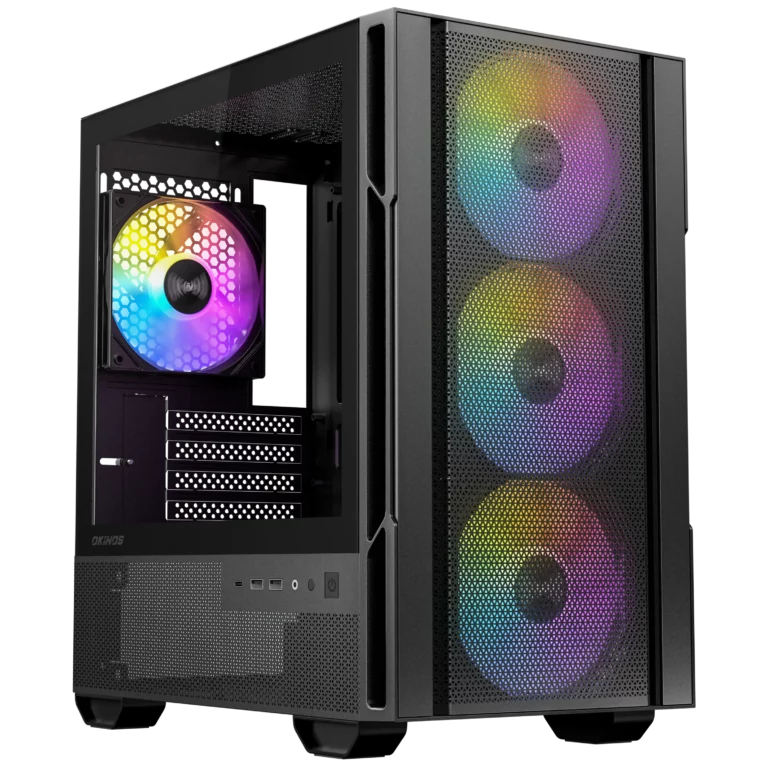 Back Peripherals Okinos Cypress 3 ARGB MATX Case