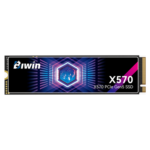Biwin 2TB Black Opal X570 BX570NN02TB-RGX M.2 2280 PCIe Gen5x4 SSD (HD-BX5702T)