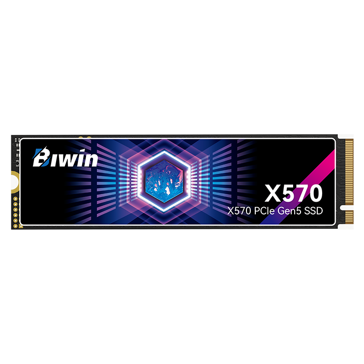 Biwin 2TB Black Opal X570 BX570NN02TB-RGX M.2 2280 PCIe Gen5x4 SSD (HD-BX5702T)