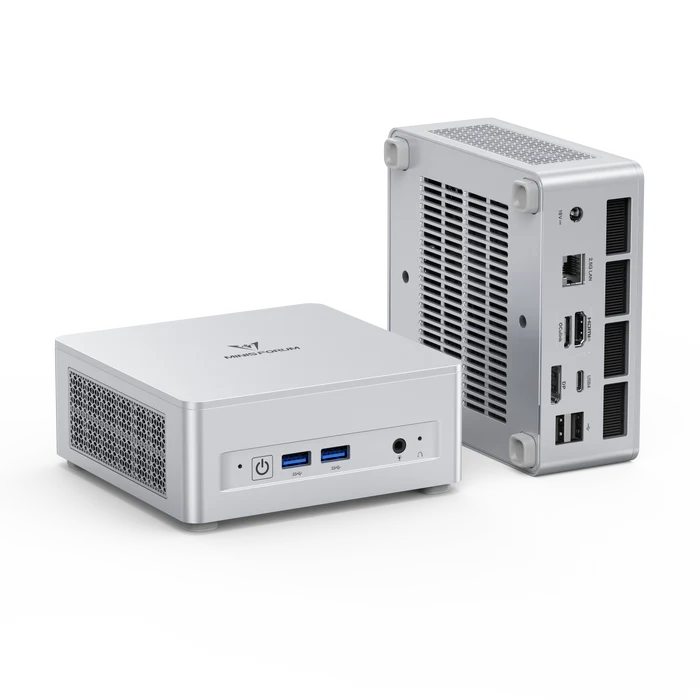 Minisforum BS-MFUM87P UM870 Plus Barebone (AMD Ryzen 7 8745H / 2xDDR5 SODIMM Slots / 2xPCIe4.0 SSD Slots)