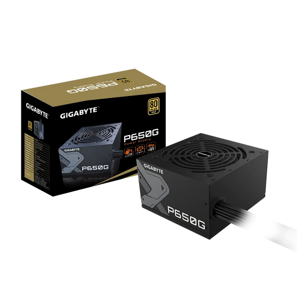 GIGABYTE 650W P650G 80Plus Gold Power Supply (GP-P650G)