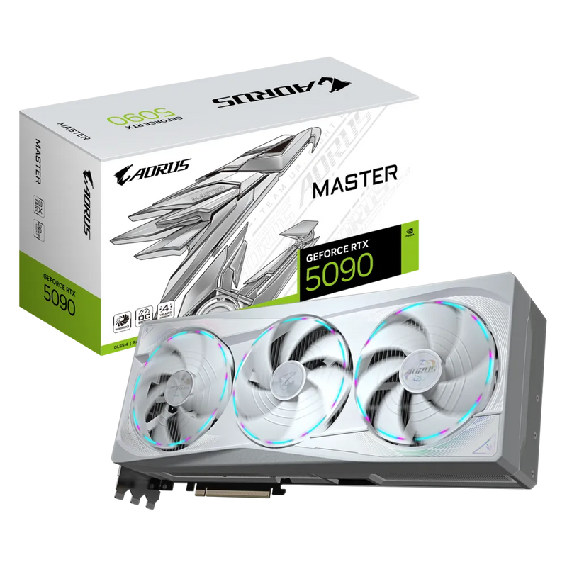 GIGABYTE GeForce RTX 5090 AORUS MASTER ICE 32GB GDDR7