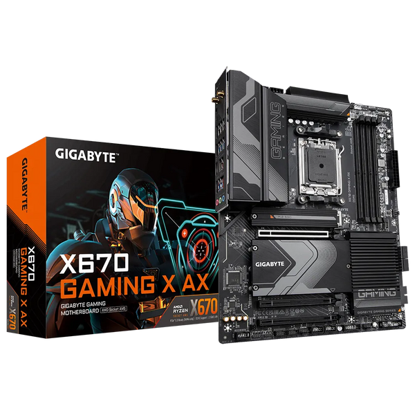 GIGABYTE X670 GAMING X AX DDR5,Socket AM5 ATX Motherboard
