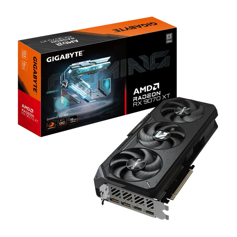 GIGABYTE Radeon RX 9070 XT GAMING OC 16GB GDDR6 (GV-R9070XTGAMING OC-16GD)
