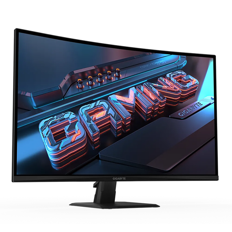 GIGABYTE 31.5" GS32QC 170Hz 2K QHD VA (16:9) 曲面電競顯示器