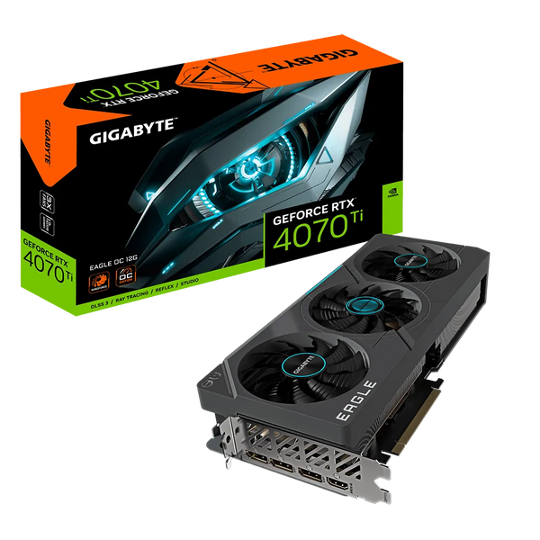 GIGABYTE RTX 4070 Ti EAGLE OC 12GB GDDR6X GV-N407TEAGLE OC-12GD 2.0