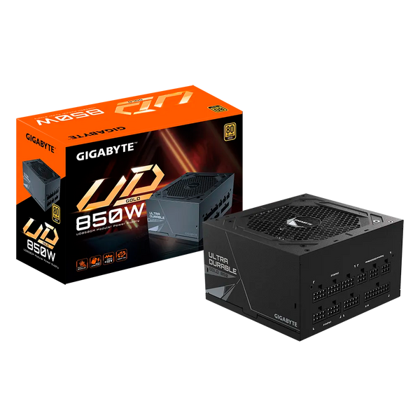 GIGABYTE 850W ULTRA DURABLE UD850GM 80Plus Gold Full Modular Power Supply (GP-UD850GM)