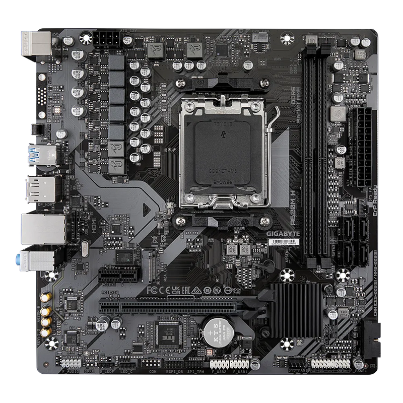GIGABYTE A620M H DDR5,Socket AM5 mATX Motherboard