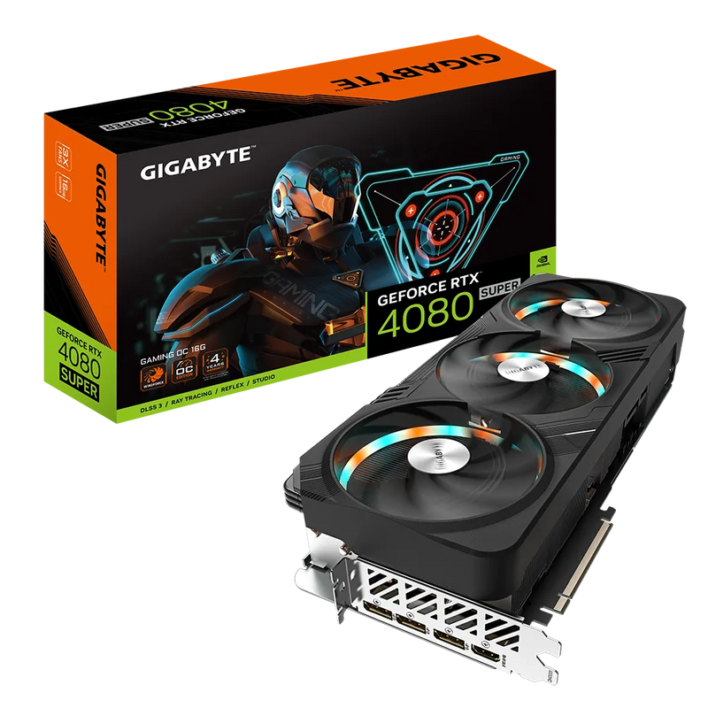 GIGABYTE GeForce RTX 4080 Super GAMING OC 16GB GDDR6X GV-N408SGAMING OC-16GD