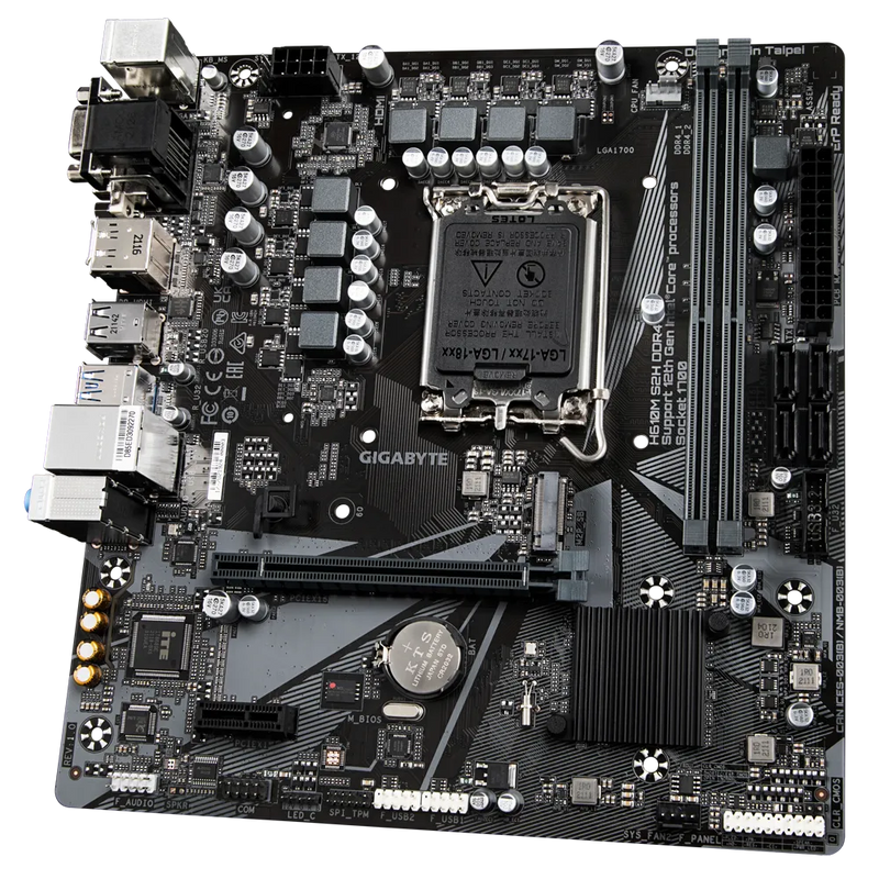 GIGABYTE H610M S2H DDR4,LGA 1700 mATX Motherboard