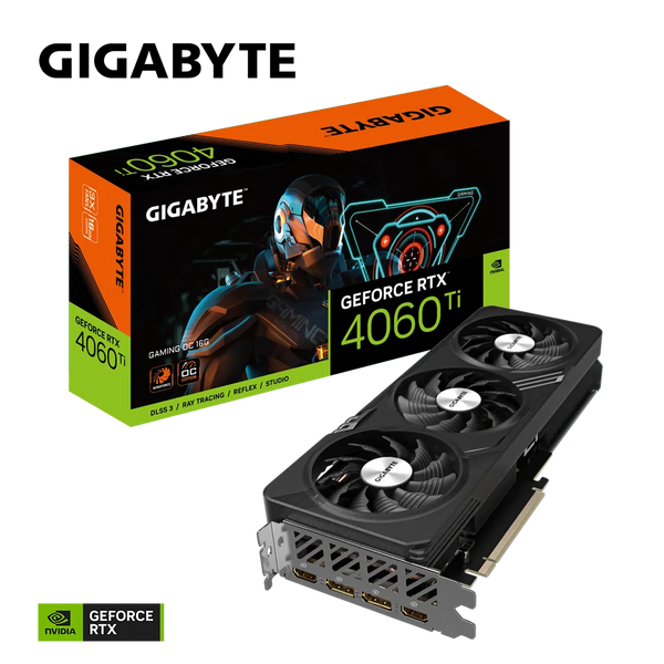 GIGABYTE RTX 4060 Ti GAMING OC 16GB GDDR6 GV-N406TGAMING OC-16GD