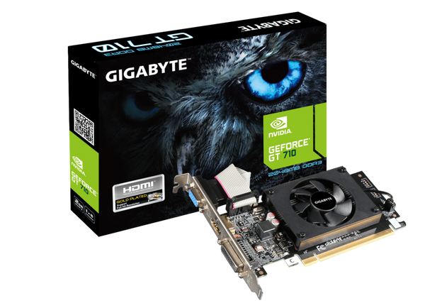 GIGABYTE GeForce GT 710 2GB DDR3 (GV-N710D3-2GL)